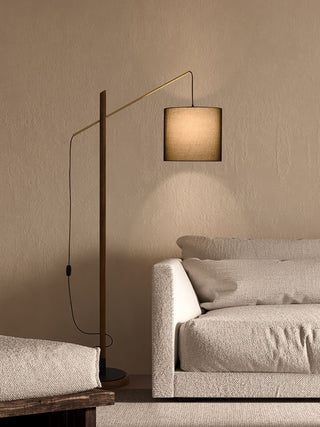 Nyvariol Lampadaire en Bois Minimaliste