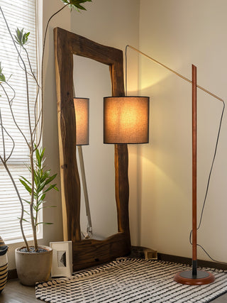Nyvariol Lampadaire en Bois Minimaliste