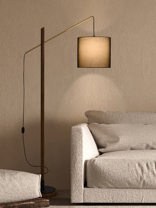 Nyvariol Lampadaire en Bois Minimaliste