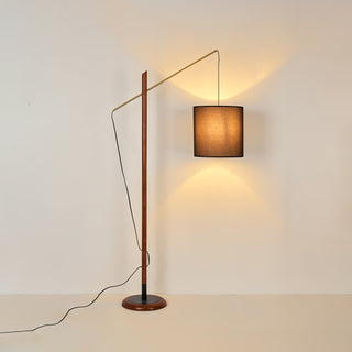 Nyvariol Lampadaire en Bois Minimaliste