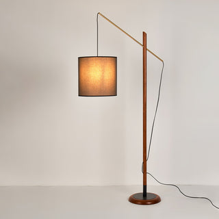 Nyvariol Lampadaire en Bois Minimaliste