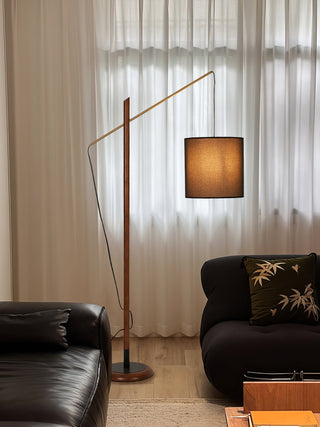 Nyvariol Lampadaire en Bois Minimaliste
