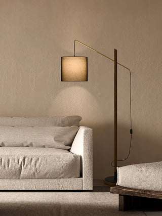 Nyvariol Lampadaire en Bois Minimaliste