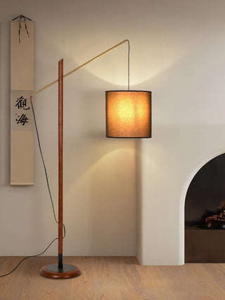 Nyvariol Lampadaire en Bois Minimaliste