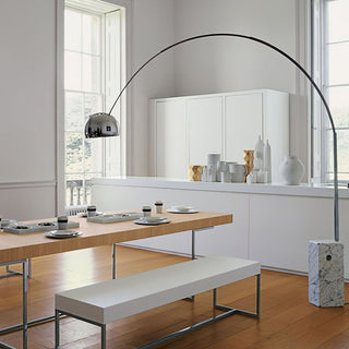 Alevra Lampadaire en Marbre Et Métal