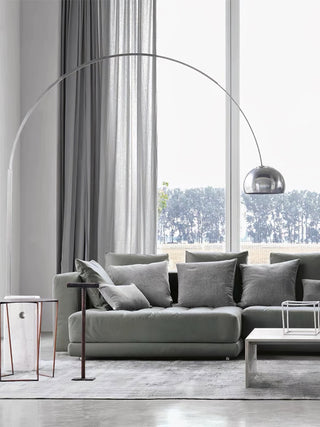 Alevra Lampadaire en Marbre Et Métal