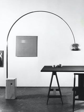 Alevra Lampadaire en Marbre Et Métal