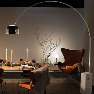 Alevra Lampadaire en Marbre Et Métal