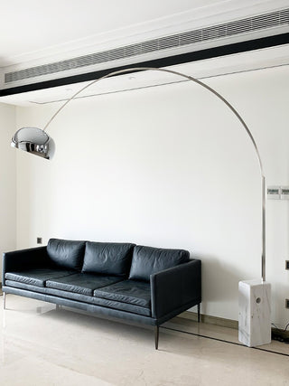 Alevra Lampadaire en Marbre Et Métal