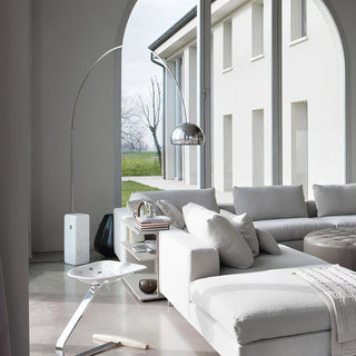 Alevra Lampadaire en Marbre Et Métal