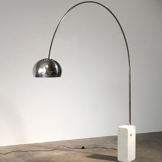 Alevra Lampadaire en Marbre Et Métal