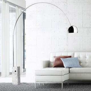 Alevra Lampadaire en Marbre Et Métal