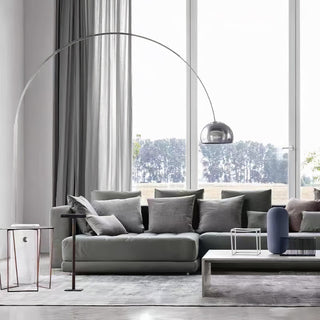 Alevra Lampadaire en Marbre Et Métal