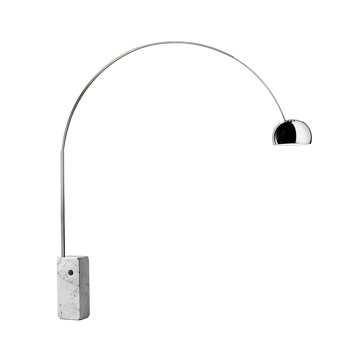 Alevra Lampadaire en Marbre Et Métal