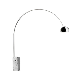 Alevra Lampadaire en Marbre Et Métal