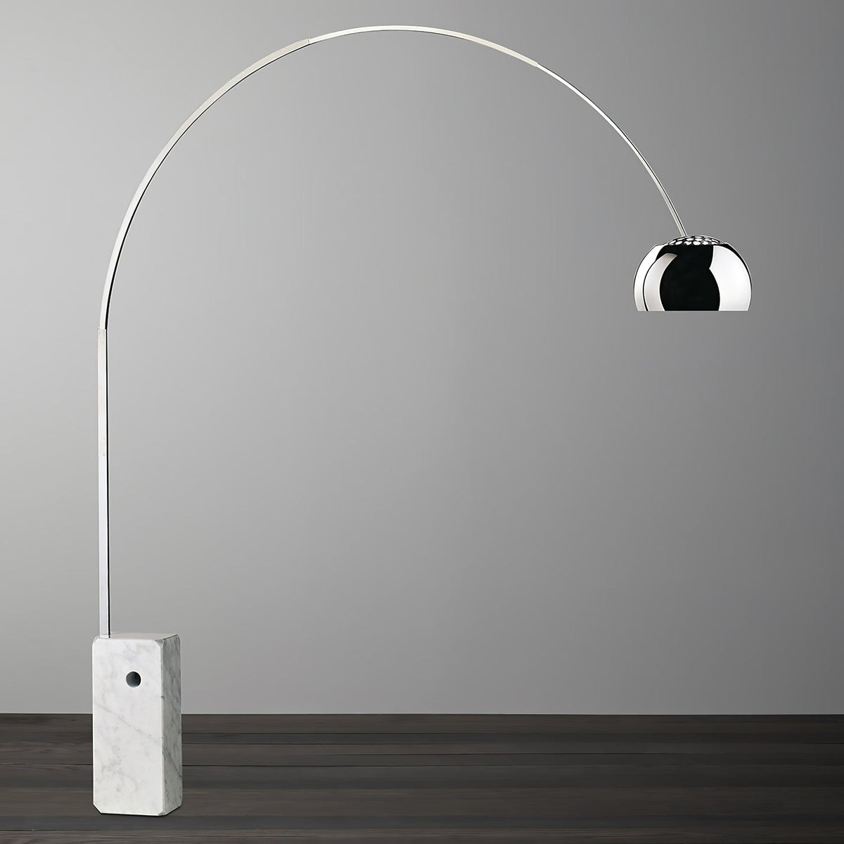 Alevra Lampadaire en Marbre Et Métal