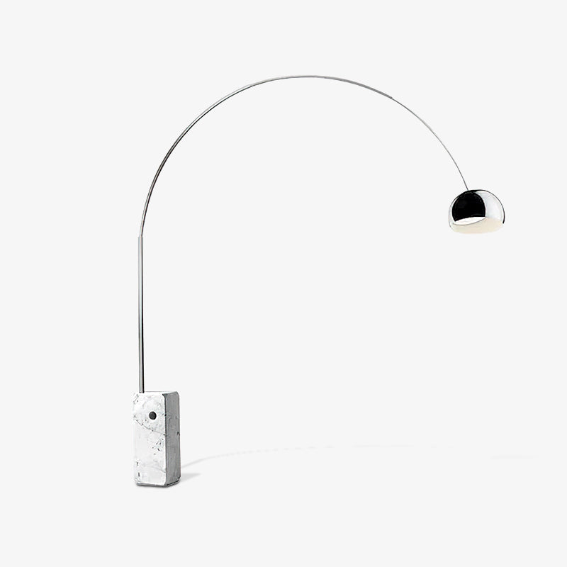 Alevra Lampadaire en Marbre Et Métal