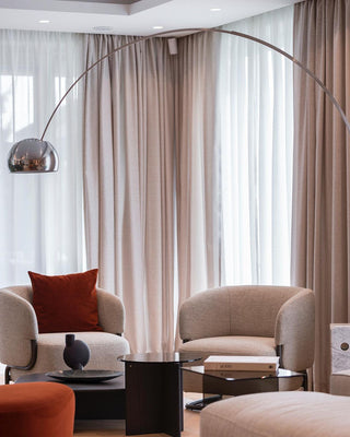 Alevra Lampadaire en Marbre Et Métal