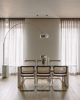 Alevra Lampadaire en Marbre Et Métal