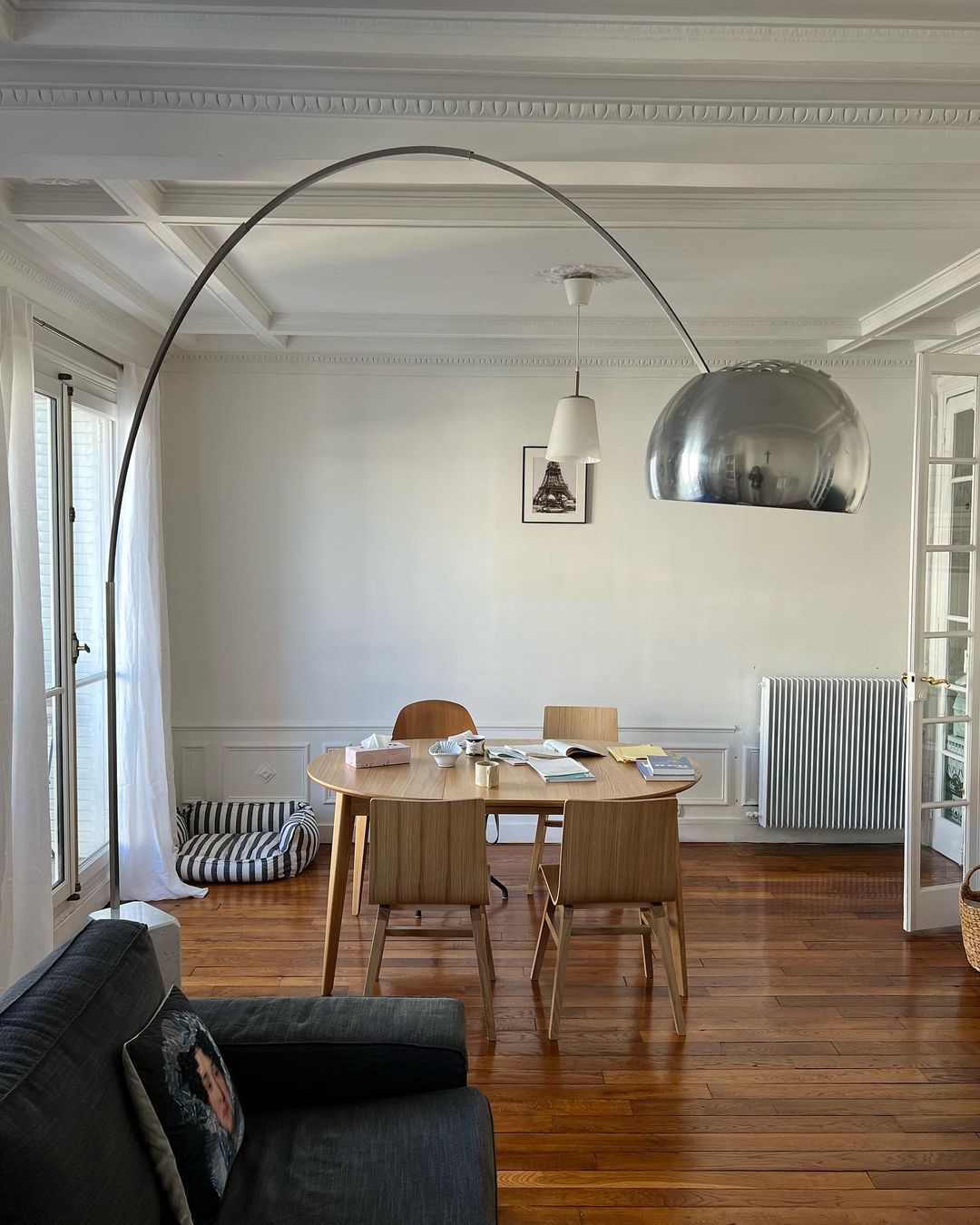 Alevra Lampadaire en Marbre Et Métal