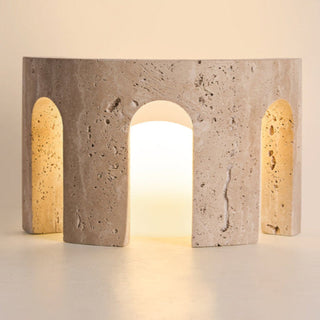 Drav Lampe de Table en Pierre