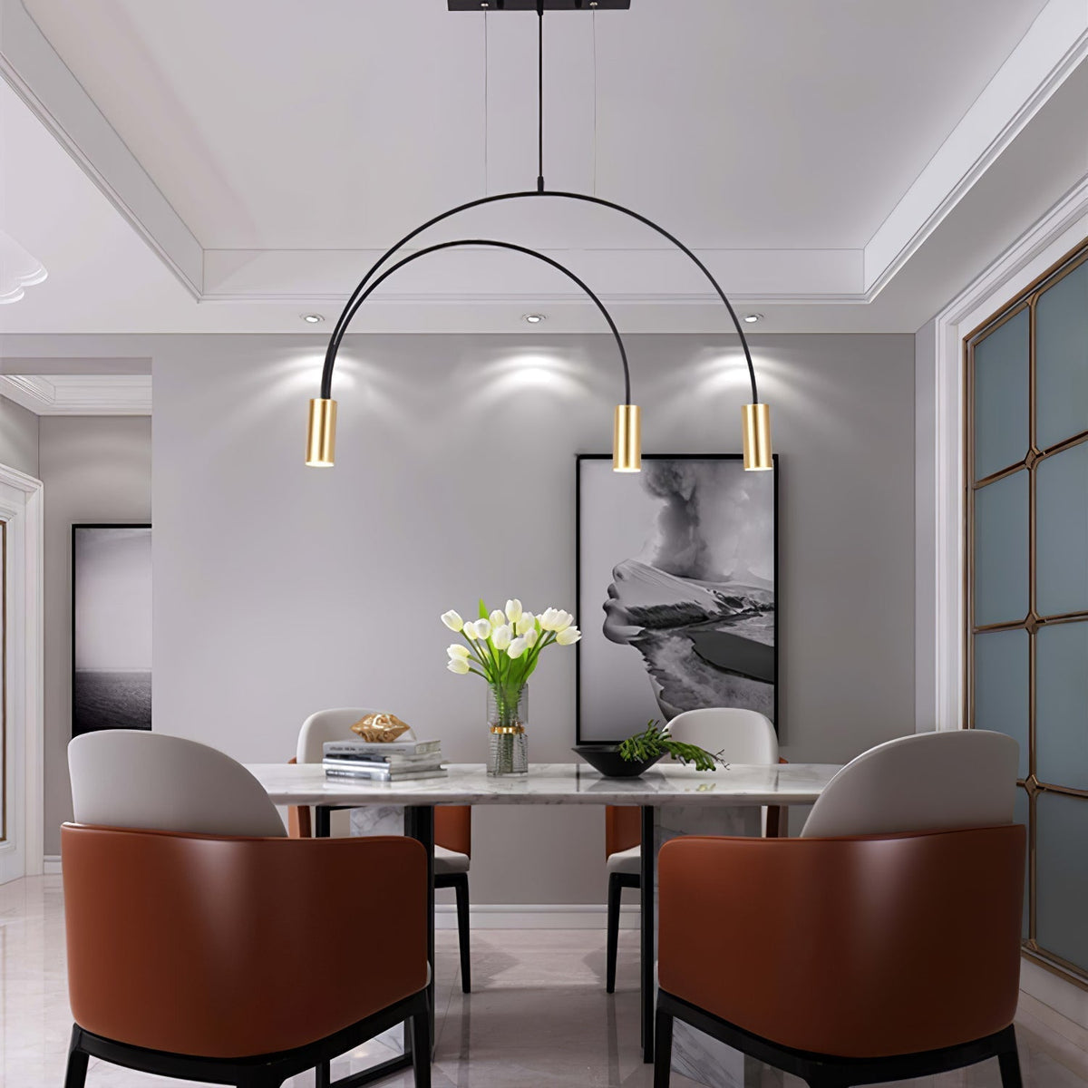 Hadrora Suspension Minimaliste en Métal