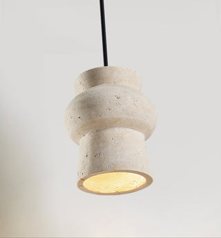 Dynt Suspension en Travertin Jaune Intemporelle