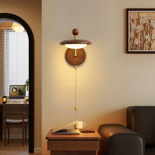 Arcwood Saucer Wall Lamp-Neutral Decor