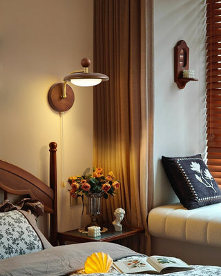 Arcwood Saucer Wall Lamp-Neutral Decor