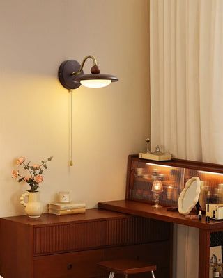 Arcwood Saucer Wall Lamp-Neutral Decor