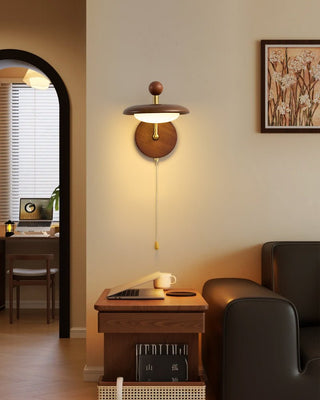 Arcwood Saucer Wall Lamp-Neutral Decor
