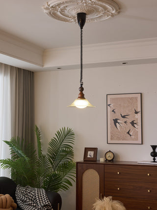 Syraeeth Suspension en Bois Art Nordique Premium