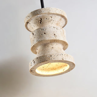 Ardelle Travertine Pendant Lamp-Neutral Decor
