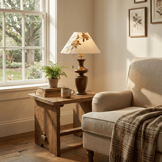 Arden Bloom Table Lamp-Neutral Decor
