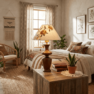 Arden Bloom Table Lamp-Neutral Decor