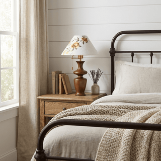Arden Bloom Table Lamp-Neutral Decor