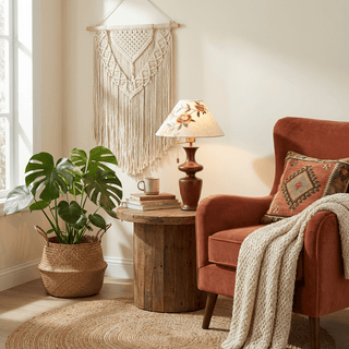 Arden Bloom Table Lamp-Neutral Decor