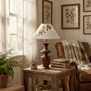 Arden Bloom Table Lamp-Neutral Decor
