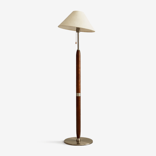 Arden Wood Floor Lamp-Neutral Decor