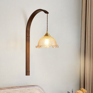 Ardent Wood Wall Lamp-Neutral Decor