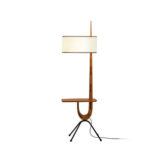 Vemara Lampadaire en Bois Style du Milieu du Siècle