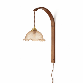 Ardent Wood Wall Lamp-Neutral Decor