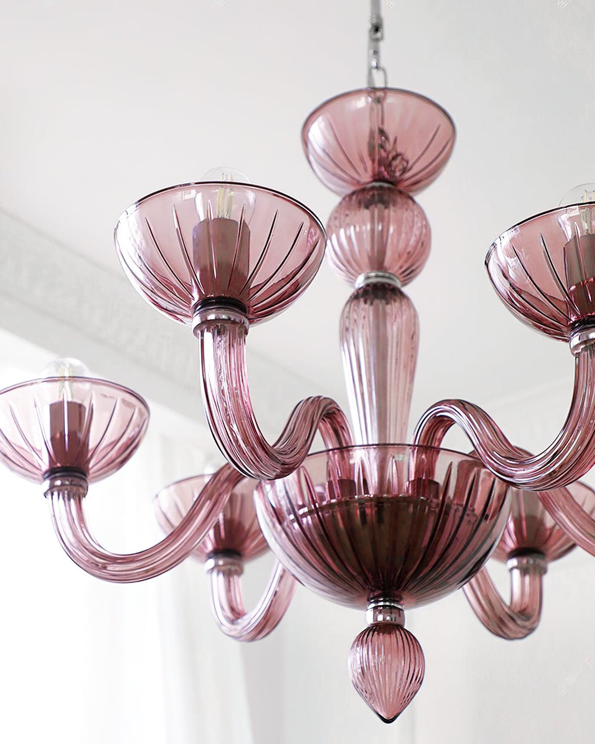 Ravista Lustre En Verre De Murano Élégant Fait Main