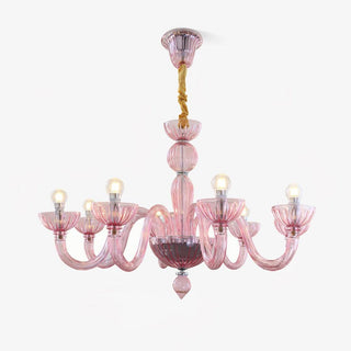 Lustra Lustre En Verre De Murano Élégant Fait Main