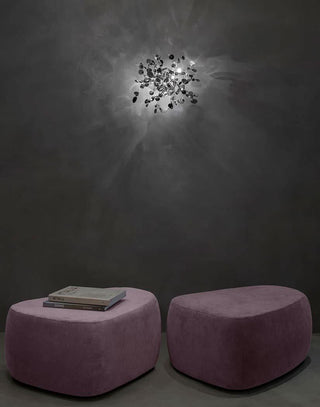 Lustra Lampe Suspendue Disque Nuage