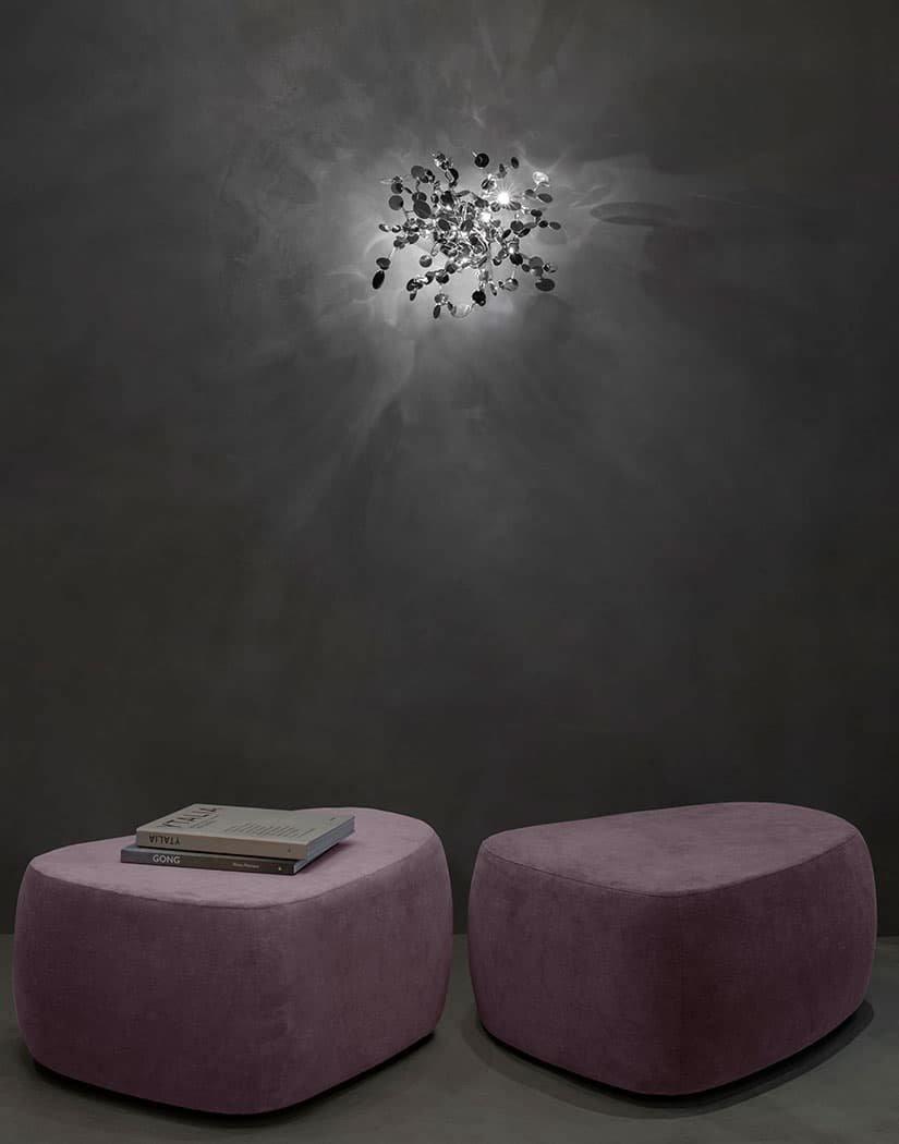 Vianaria Lampe Suspendue Disque Nuage