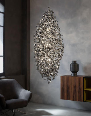 Lustra Lampe Suspendue Disque Nuage