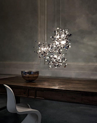 Lustra Lampe Suspendue Disque Nuage