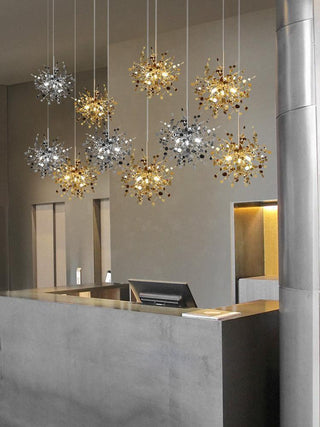 Lustra Lampe Suspendue Disque Nuage
