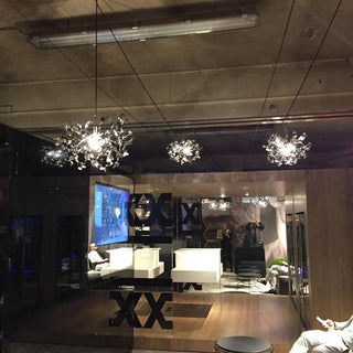 Lustra Lampe Suspendue Disque Nuage